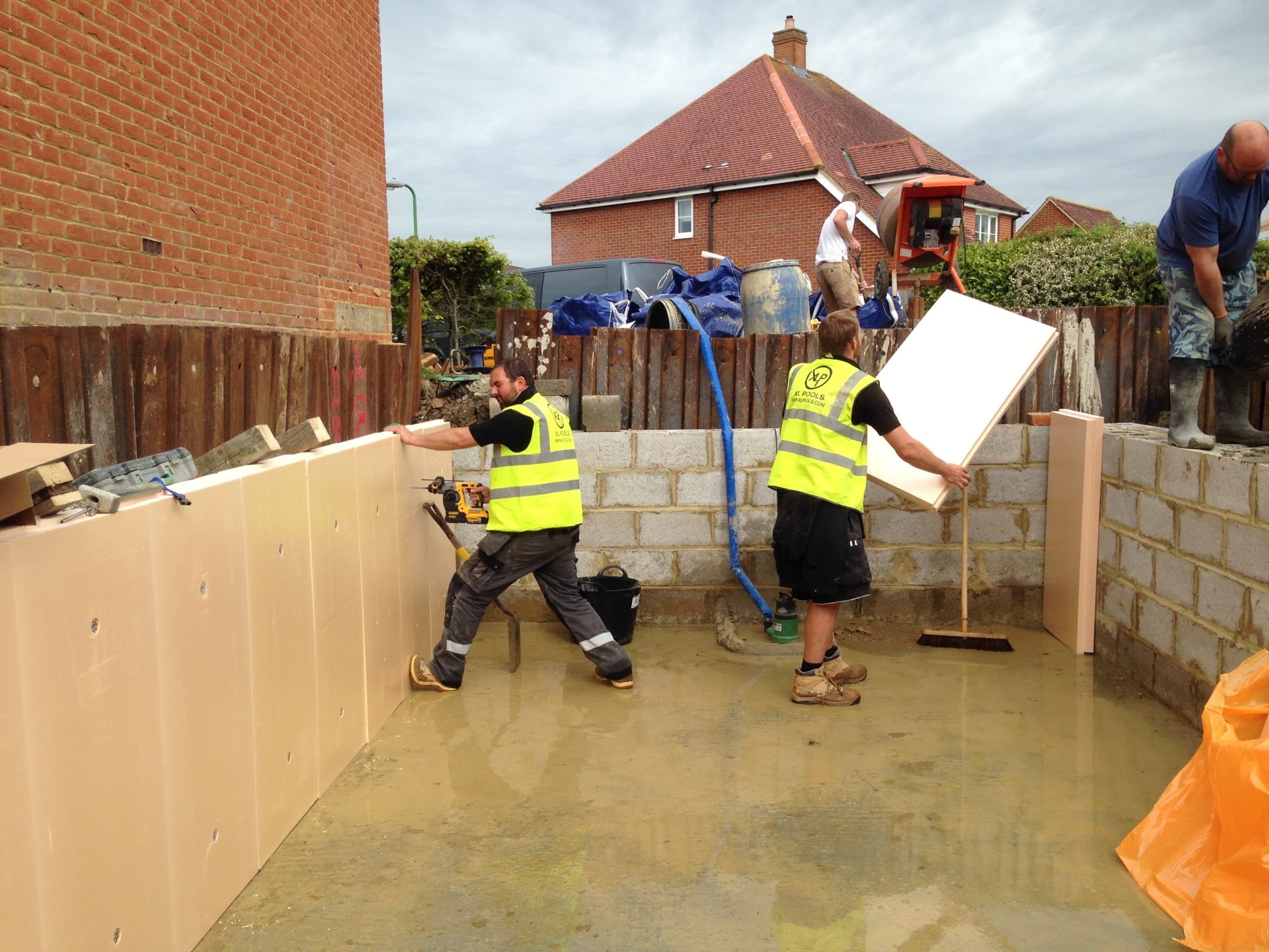 Indoor Swimming Pool Construction